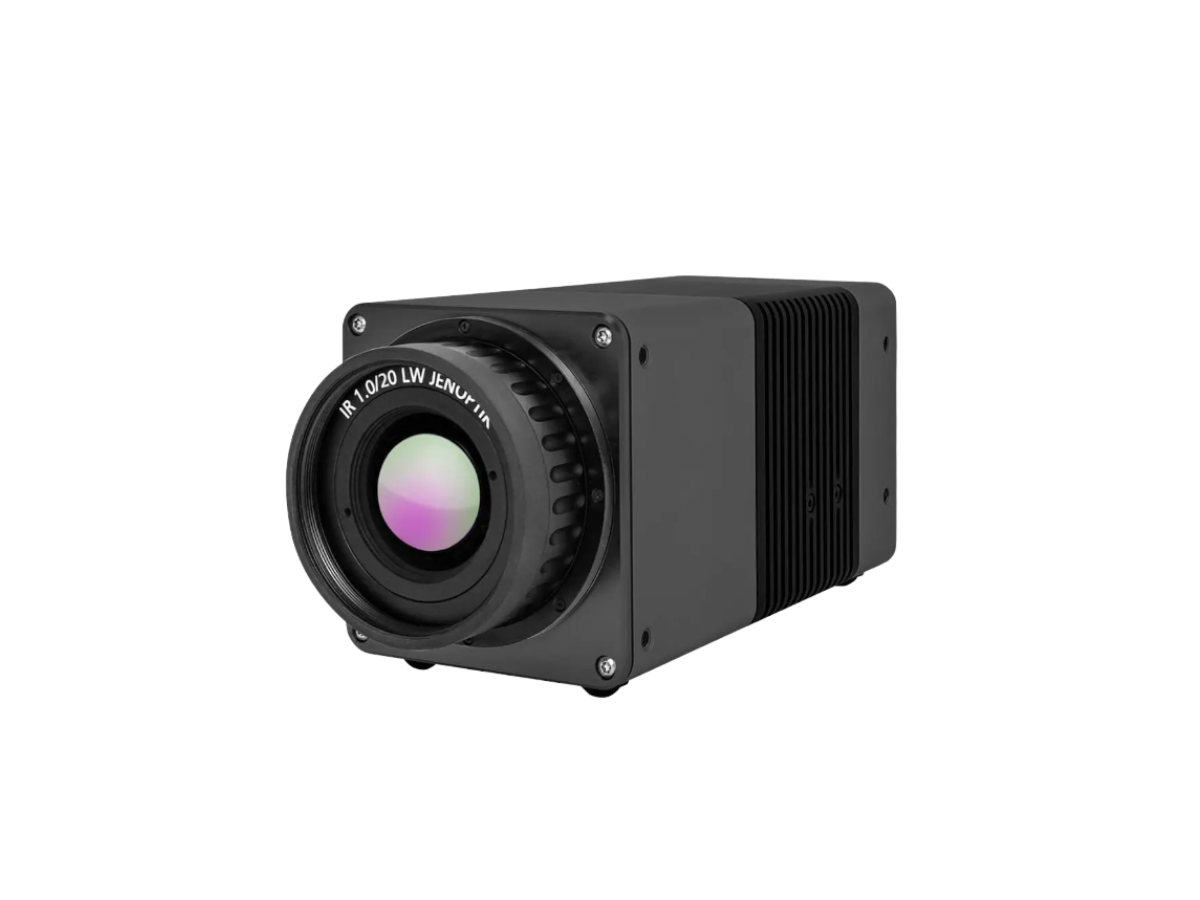 InfraTec VarioCAM HDx head security 600 camera with lens, side view