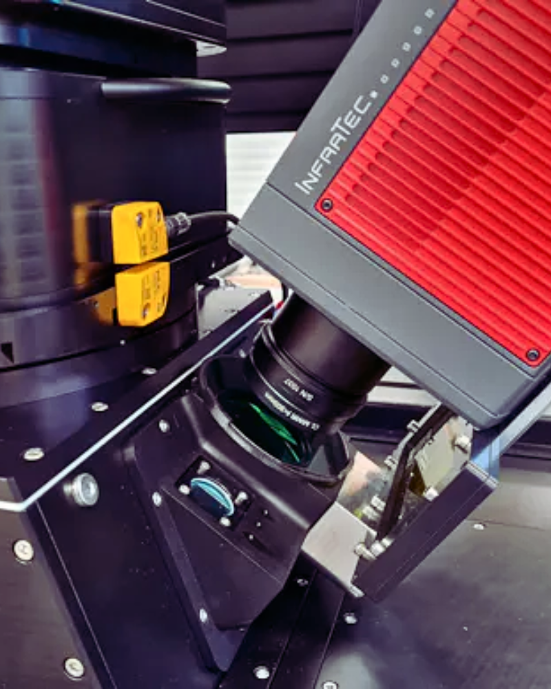 InfraTec ImageIR camera monitoring 3D Printing