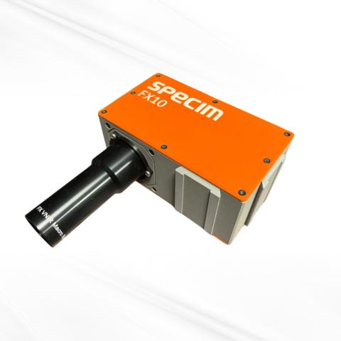 Specim FX10 with macro lens
