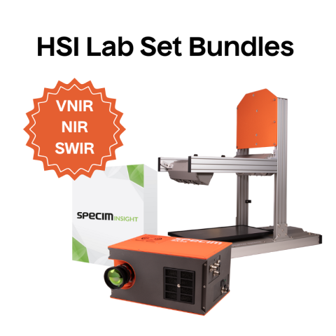 HSI Lab Set Bundles including labscanner, Specim INSIGHT software and hyperspectral camera for VNIR, NIR and SWIR Range