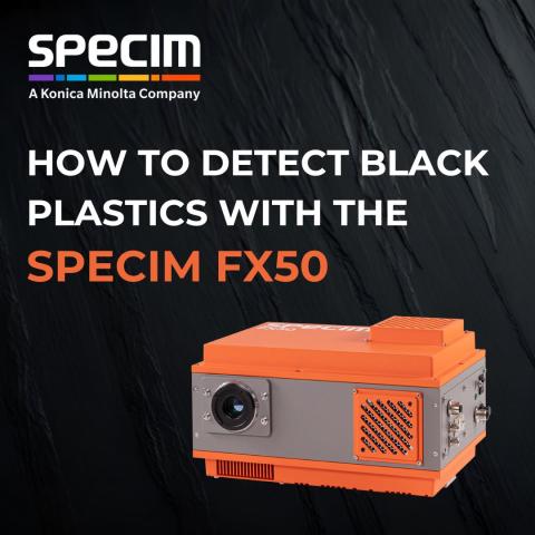 Free Specim Webinar How to Detect Black Plastics with the Specim FX50
